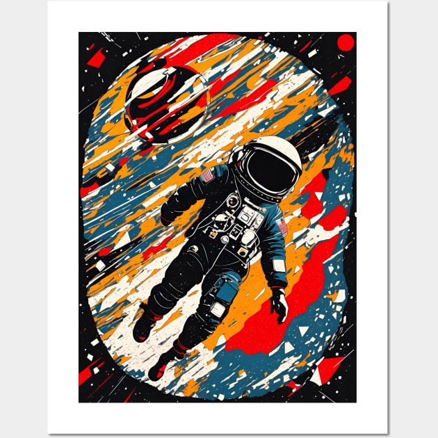Shattered Space Voyage Wall Art by star trek fanart and more